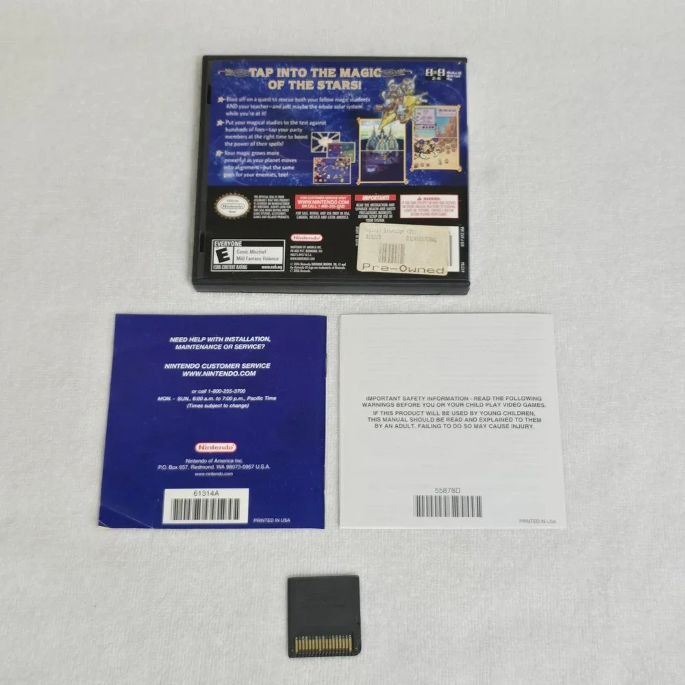 Magical‎ Starsign (Nintendo DS, 2006) CIB Complete with Manual